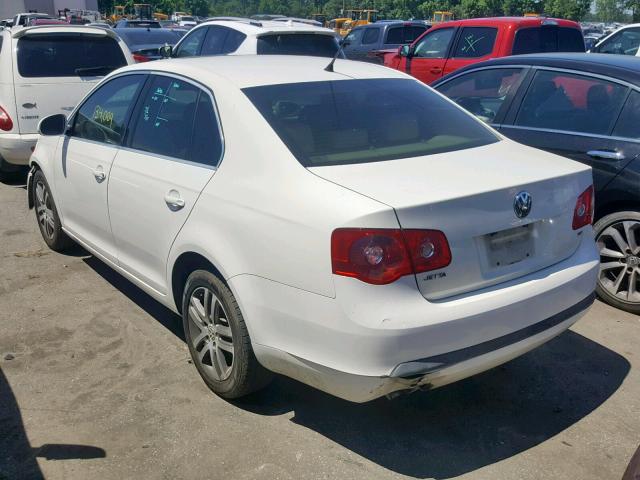 3VWST81K46M754116 - 2006 VOLKSWAGEN JETTA TDI WHITE photo 3