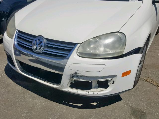 3VWST81K46M754116 - 2006 VOLKSWAGEN JETTA TDI WHITE photo 9