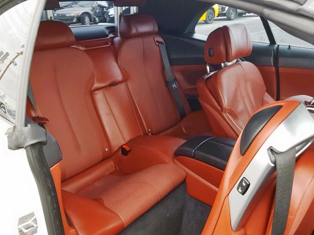 WBALW7C54DDX58494 - 2013 BMW 640 I WHITE photo 6