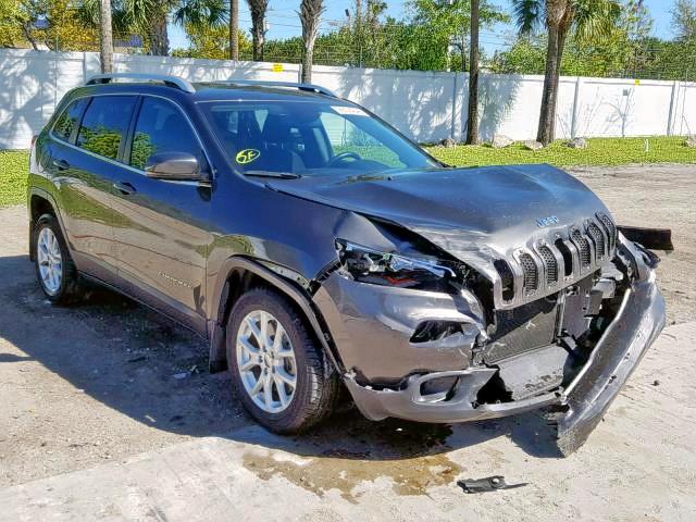 1C4PJLCB1GW329940 - 2016 JEEP CHEROKEE L GRAY photo 1