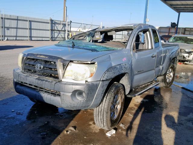 5TETU62N26Z272152 - 2006 TOYOTA TACOMA PRE SILVER photo 2