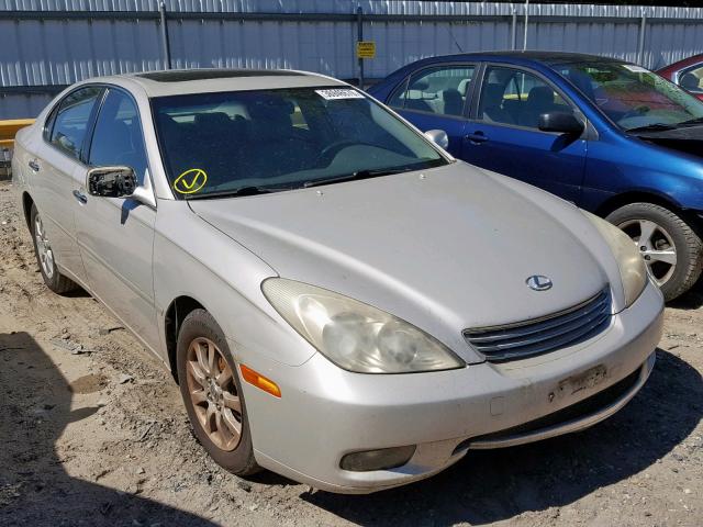 JTHBA30G545021938 - 2004 LEXUS ES 330 SILVER photo 1