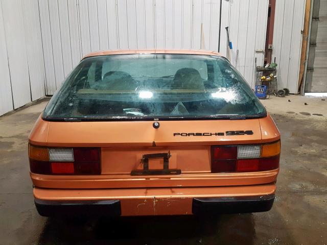 9247207515 - 1977 PORSCHE 924 ORANGE photo 9