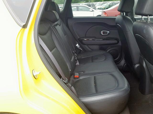 KNDJX3A53F7172342 - 2015 KIA SOUL ! YELLOW photo 6