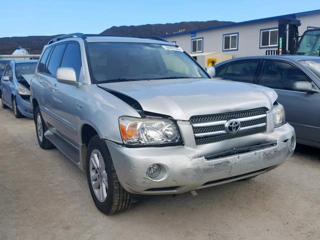 JTEGW21A670020971 - 2007 TOYOTA HIGHLANDER SILVER photo 1