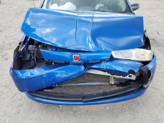 1G8AJ52F04Z204728 - 2004 SATURN ION LEVEL BLUE photo 7