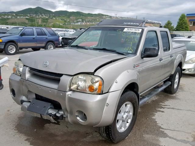 1N6MD27Y13C419651 - 2003 NISSAN FRONTIER C TAN photo 2