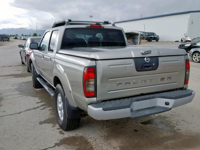 1N6MD27Y13C419651 - 2003 NISSAN FRONTIER C TAN photo 3