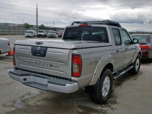 1N6MD27Y13C419651 - 2003 NISSAN FRONTIER C TAN photo 4