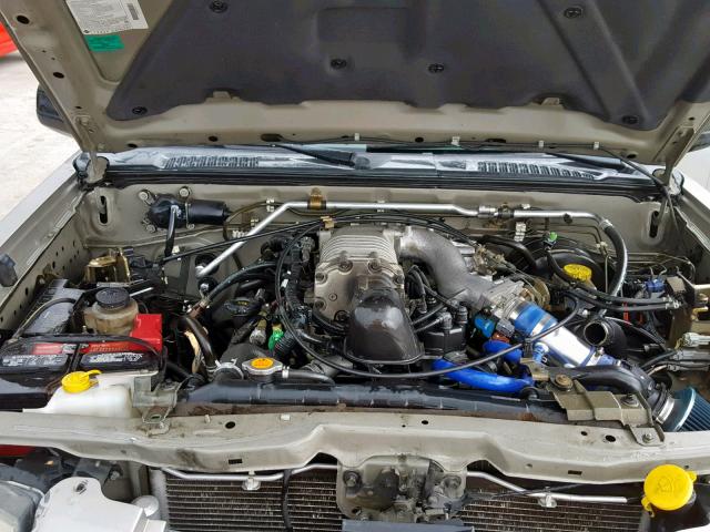 1N6MD27Y13C419651 - 2003 NISSAN FRONTIER C TAN photo 7