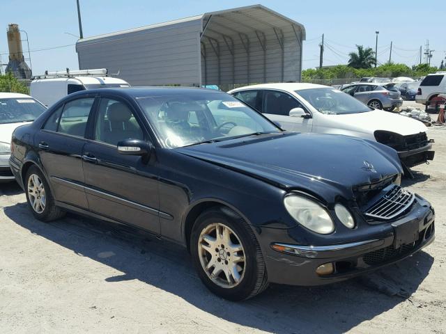 WDBUF65J75A634605 - 2005 MERCEDES-BENZ E 320 BLACK photo 1