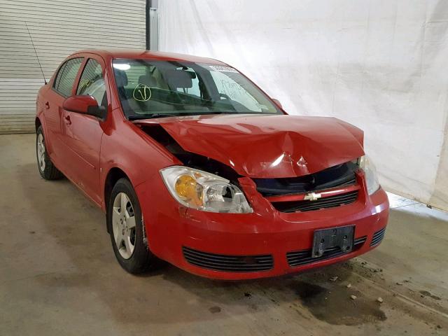 1G1AL55F577199496 - 2007 CHEVROLET COBALT LT RED photo 1