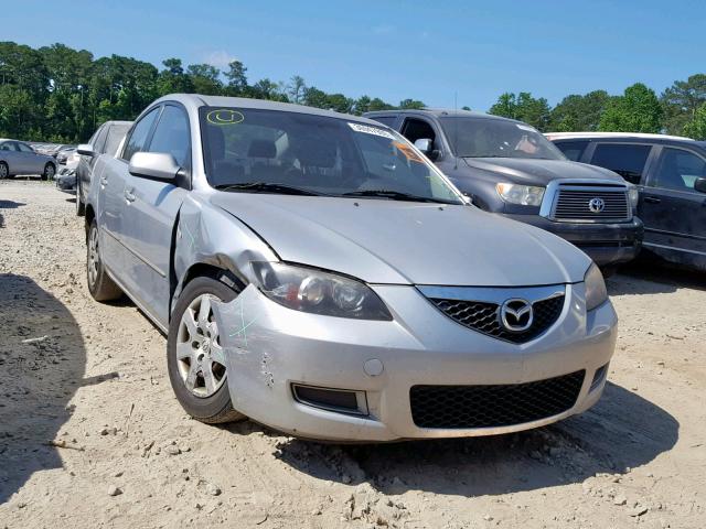 JM1BK12F281166228 - 2008 MAZDA 3 I SILVER photo 1