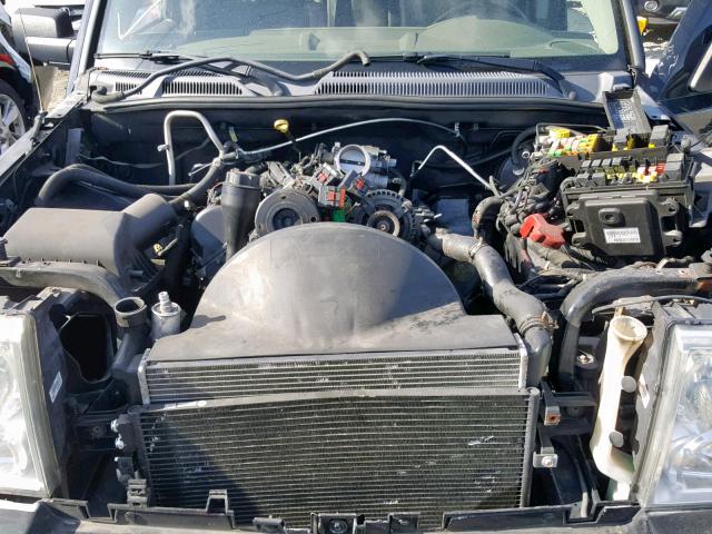 1J8HH48NX6C281985 - 2006 JEEP COMMANDER BLACK photo 7