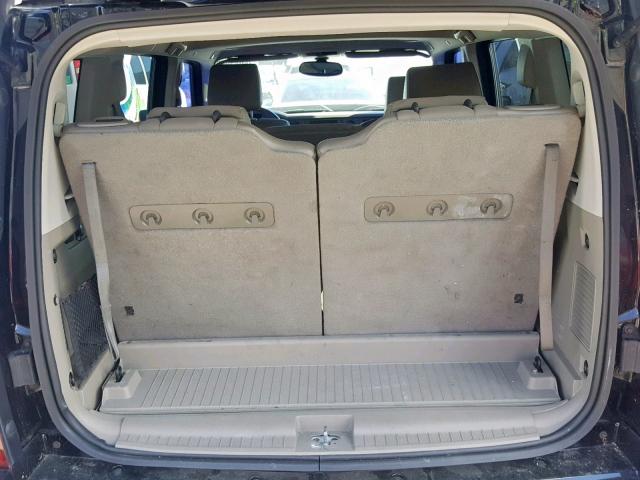 1J8HH48NX6C281985 - 2006 JEEP COMMANDER BLACK photo 9