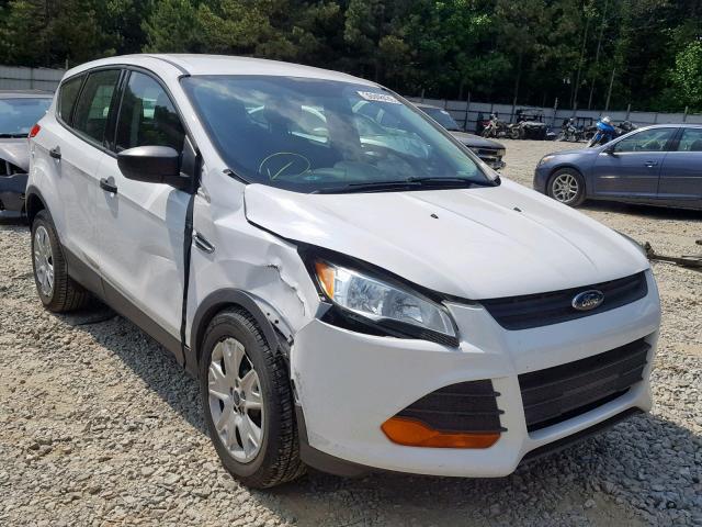 1FMCU0F71FUC74553 - 2015 FORD ESCAPE S WHITE photo 1