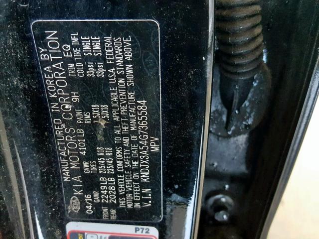 KNDJX3A54G7365584 - 2016 KIA SOUL ! Qara foto 10