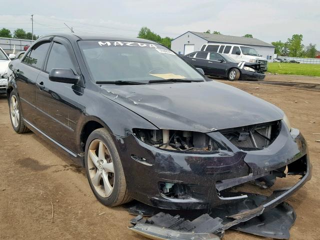 1YVHP80C575M23705 - 2007 MAZDA 6 BLACK photo 1