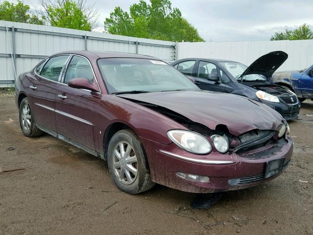 2G4WC582871162215 - 2007 BUICK LACROSSE C BURGUNDY photo 1