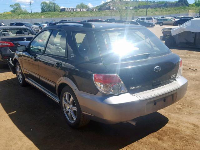 JF1GG63667H812837 - 2007 SUBARU IMPREZA OU BLACK photo 3