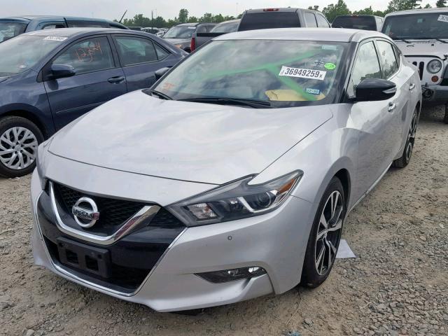 1N4AA6AP4JC381549 - 2018 NISSAN MAXIMA 3.5 SILVER photo 2