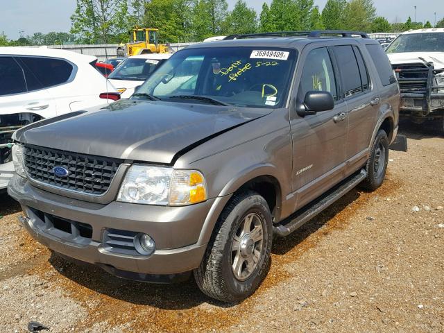 1FMZU75E02ZA75185 - 2002 FORD EXPLORER L GRAY photo 2