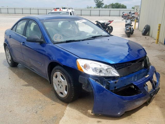 1G2ZF58B174200918 - 2007 PONTIAC G6 VALUE L BLUE photo 2