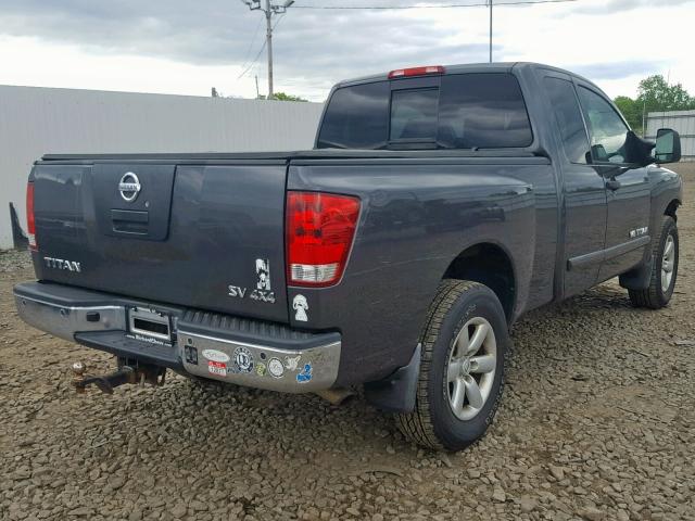 1N6AA0CC3CN312485 - 2012 NISSAN TITAN S BLACK photo 4