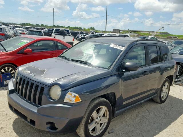 1J8FT47W37D267373 - 2007 JEEP COMPASS GRAY photo 2