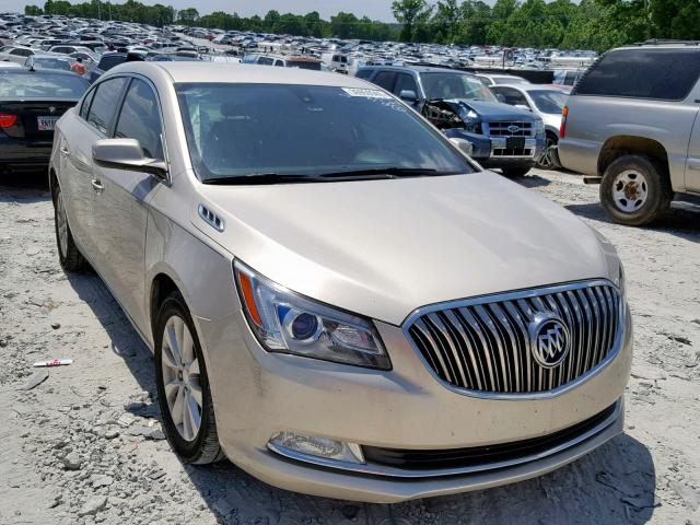 1G4GA5GR8EF167378 - 2014 BUICK LACROSSE GOLD photo 1