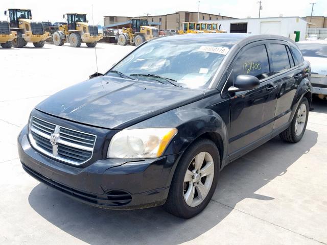 1B3CB4HA0AD586299 - 2010 DODGE CALIBER SX BLACK photo 2