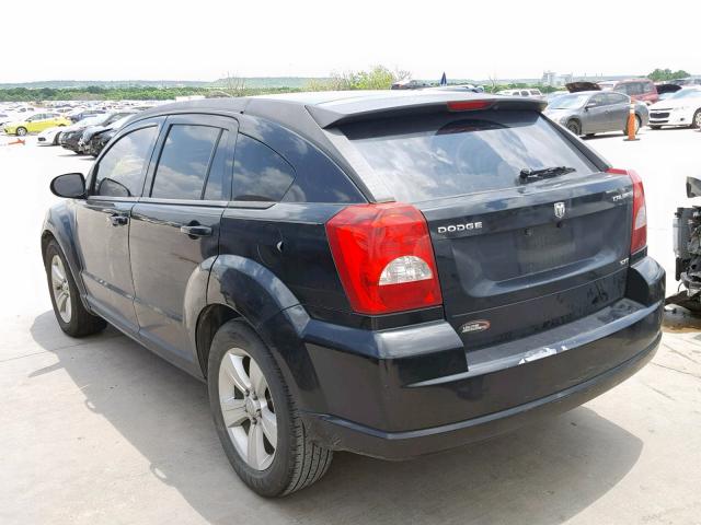 1B3CB4HA0AD586299 - 2010 DODGE CALIBER SX BLACK photo 3