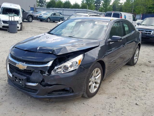 1G11C5SLXEF123995 - 2014 CHEVROLET MALIBU 1LT 灰色 照片 2