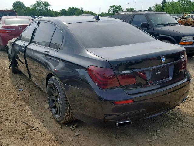 WBAKC8C57AC431230 - 2010 BMW 750 LI BLACK photo 3