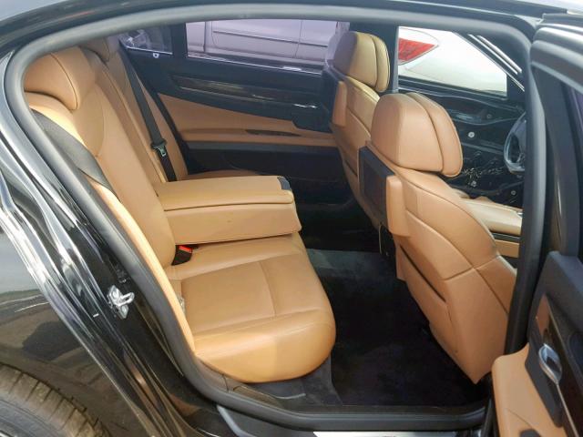 WBAKC8C57AC431230 - 2010 BMW 750 LI BLACK photo 6