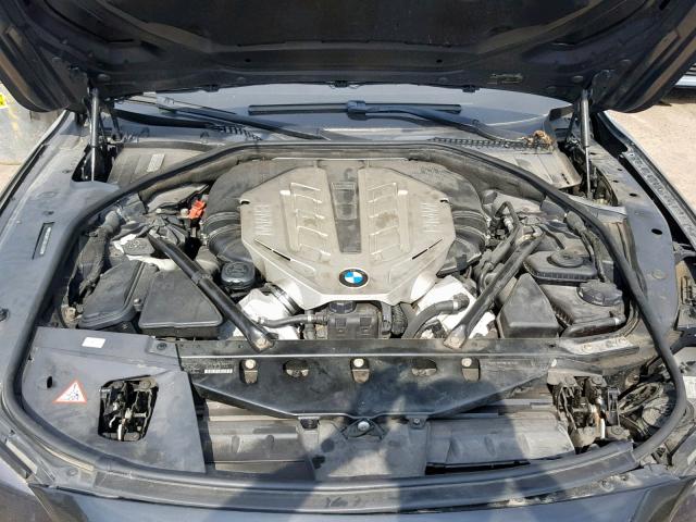 WBAKC8C57AC431230 - 2010 BMW 750 LI BLACK photo 7