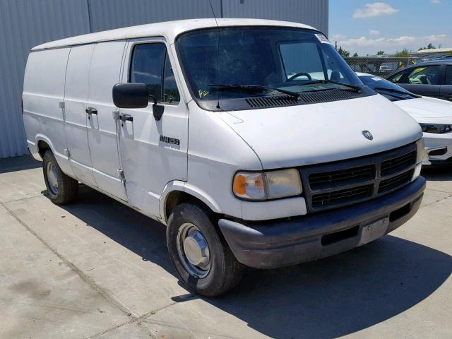 2B7HB21X1RK171761 - 1994 DODGE RAM VAN B2 WHITE photo 1