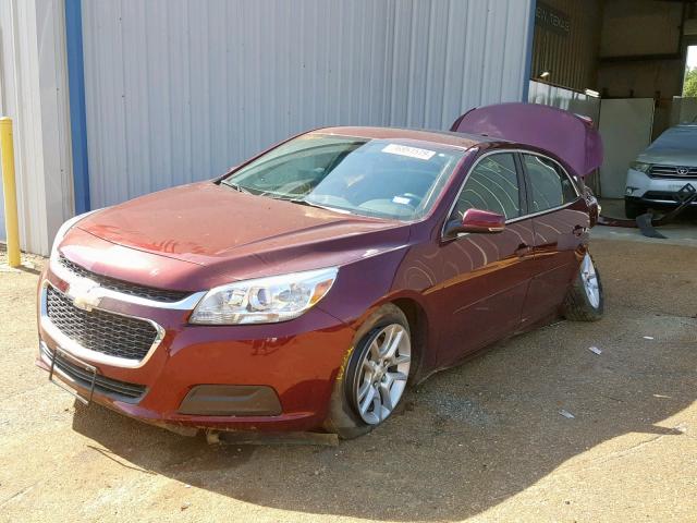 1G11C5SL4FF315172 - 2015 CHEVROLET MALIBU 1LT 勃艮第红 照片 2