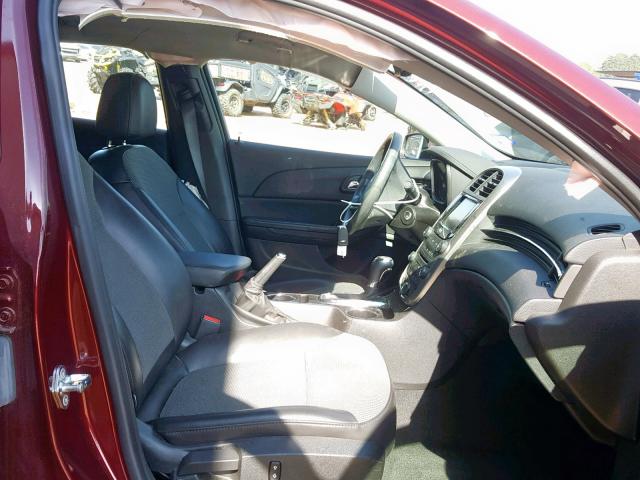 1G11C5SL4FF315172 - 2015 CHEVROLET MALIBU 1LT 勃艮第红 照片 5