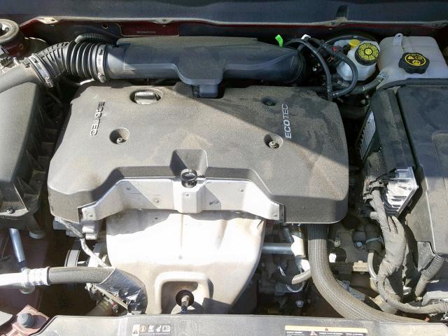 1G11C5SL4FF315172 - 2015 CHEVROLET MALIBU 1LT 勃艮第红 照片 7