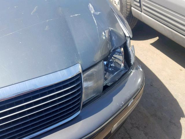 JT8UF11E7M0063729 - 1991 LEXUS LS 400 GRAY photo 9