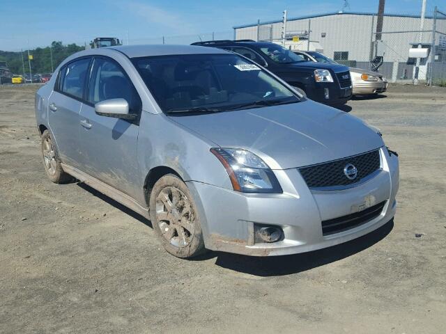 3N1AB6APXBL639377 - 2011 NISSAN SENTRA 2.0 SILVER photo 1