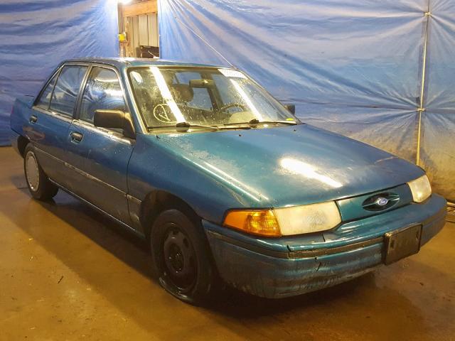 3FAPP13J3PR153458 - 1993 FORD ESCORT LX TEAL photo 1