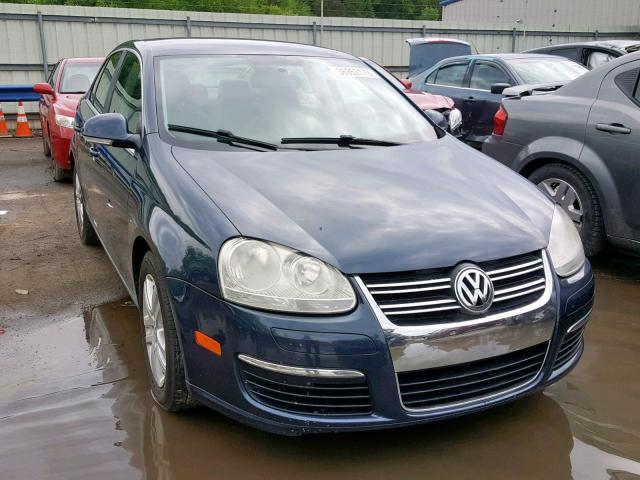 3VWRF71K97M100410 - 2007 VOLKSWAGEN JETTA 2.5 BLUE photo 1