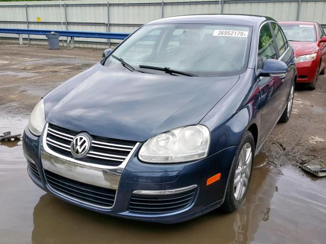 3VWRF71K97M100410 - 2007 VOLKSWAGEN JETTA 2.5 BLUE photo 2