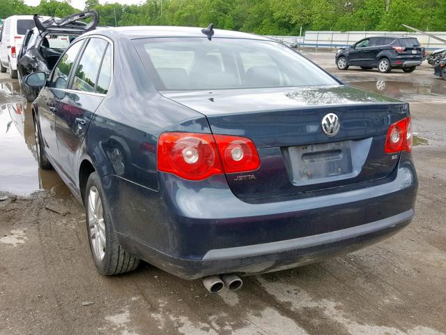 3VWRF71K97M100410 - 2007 VOLKSWAGEN JETTA 2.5 BLUE photo 3