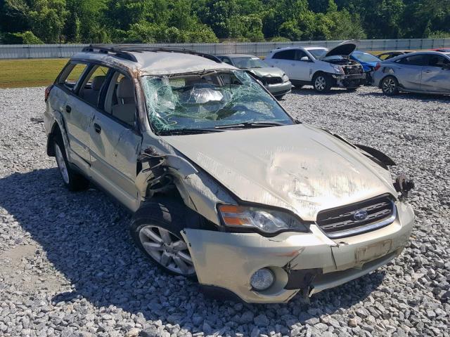 4S4BP61C977317806 - 2007 SUBARU LEGACY OUT YELLOW photo 1