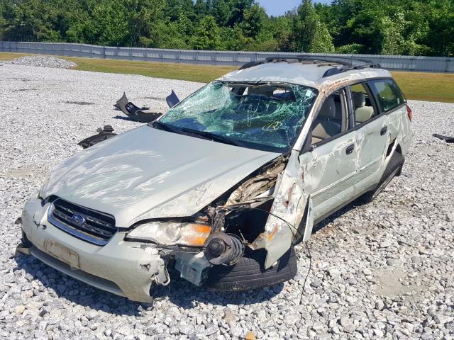 4S4BP61C977317806 - 2007 SUBARU LEGACY OUT YELLOW photo 2