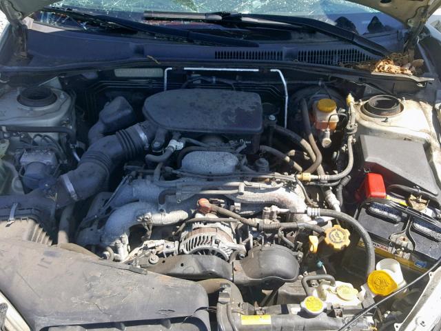 4S4BP61C977317806 - 2007 SUBARU LEGACY OUT YELLOW photo 7