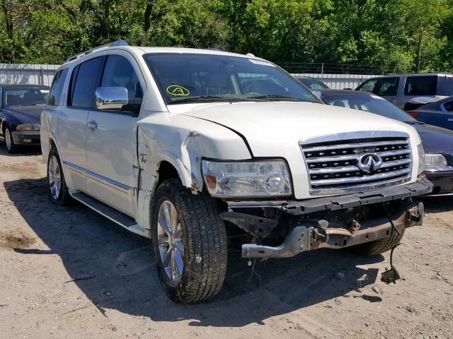 5N3AA08C79N901675 - 2009 INFINITI QX56 WHITE photo 1